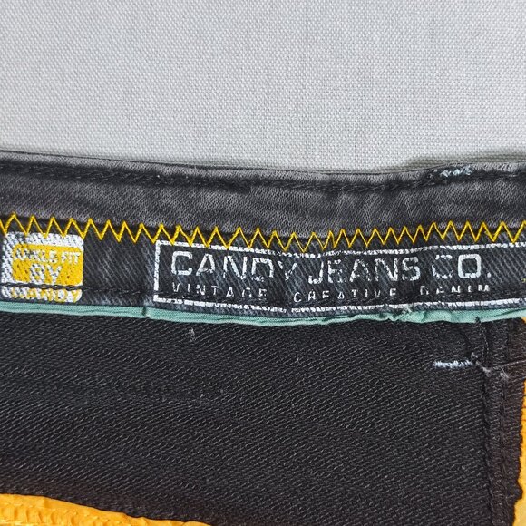 Candy Jeans classic trend men's size 31 grey factory distressed ankle crop slim - Picture 6 of 15